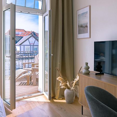 Kapitaenshaus Friedrich Franz - Premium Apartments 200 Meter Vom Strand Und Alten Strom Rostock Kültér fotó